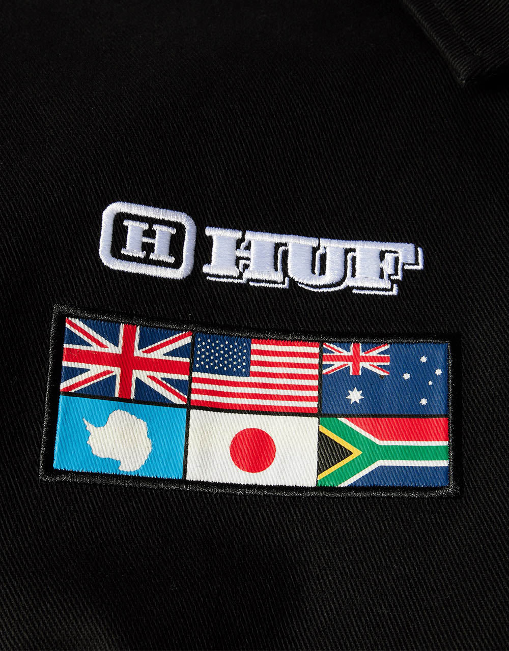 HUF x Land Cruiser World Tour Jacket - Black
