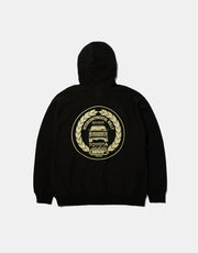 HUF x Land Cruiser Heavyweight Full Zip Hoodie - Black