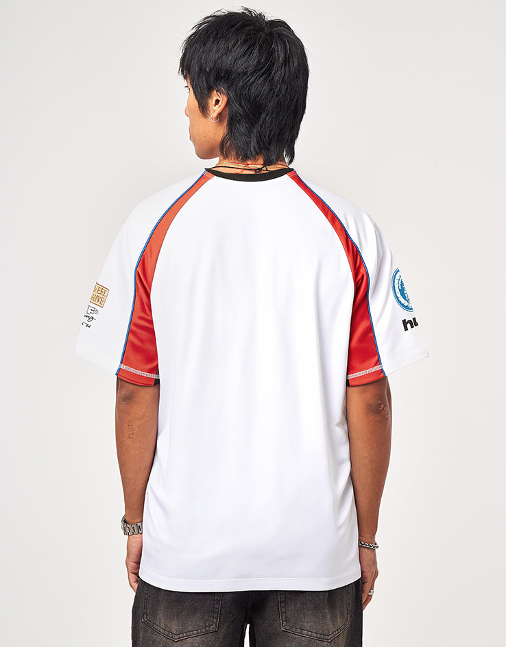 HUF x Land Cruiser Rally Jersey - White