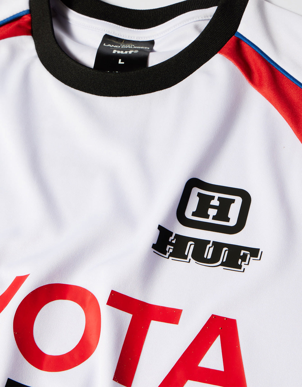 HUF x Land Cruiser Rally Jersey - White