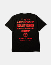HUF x Land Cruiser Turbo T-Shirt - Black