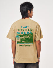 HUF x Land Cruiser 70 T-Shirt - Sand