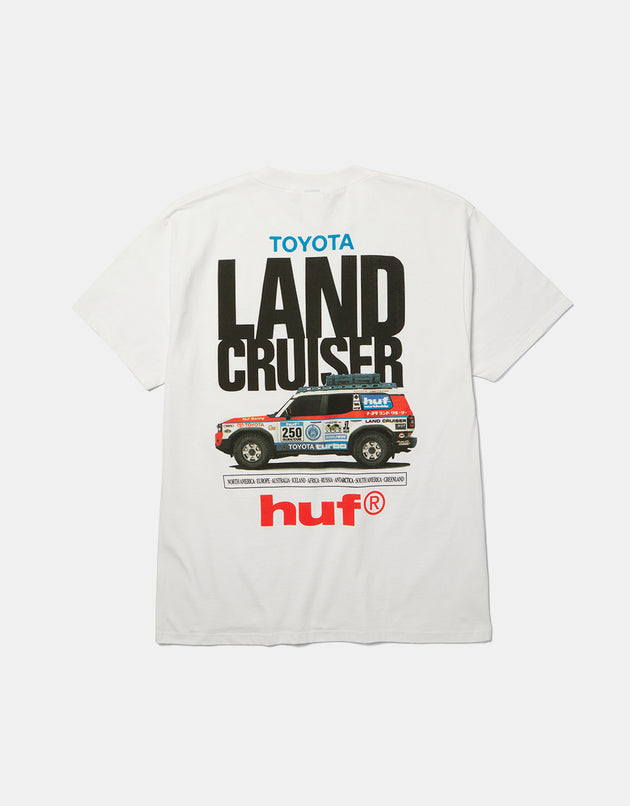HUF x Land Cruiser Rally T-Shirt - White