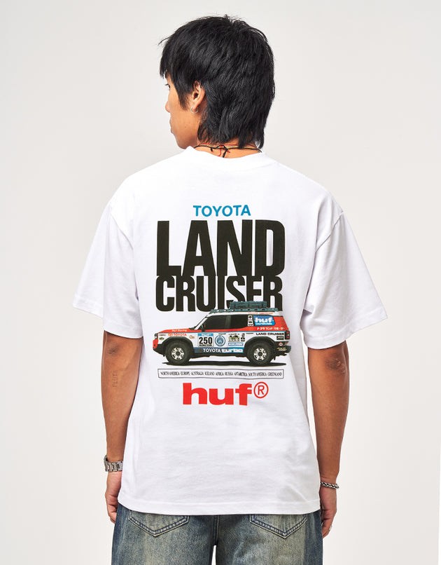 HUF x Land Cruiser Rally T-Shirt - White