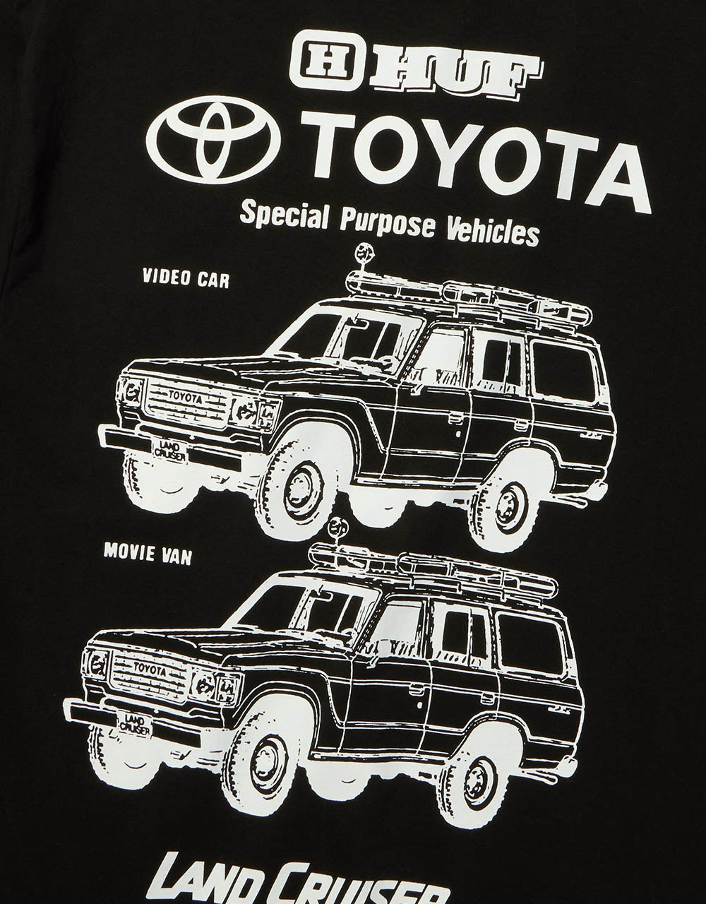 HUF x Land Cruiser Special T-Shirt - Black