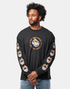 HUF x Spitfire Chrome Head L/S T-Shirt - Black