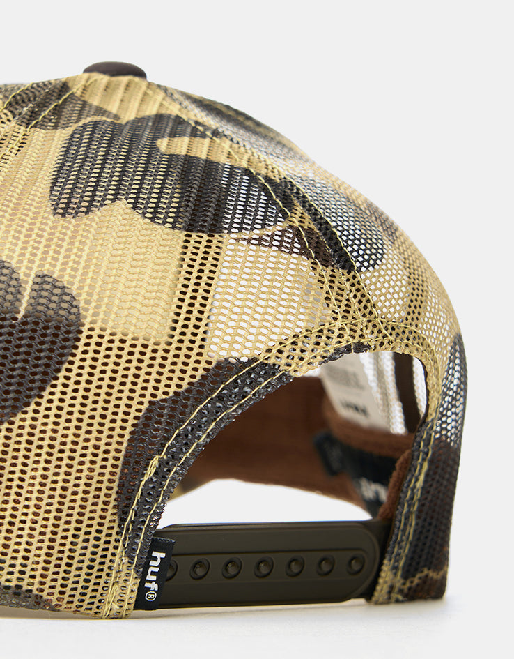 HUF x Spitfire Burn Forever Trucker Cap - Camo