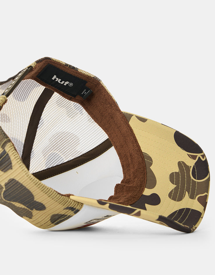 HUF x Spitfire Burn Forever Trucker Cap - Camo