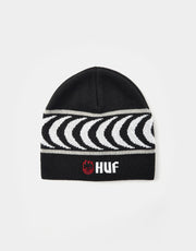 HUF x Spitfire Skull Beanie - Black
