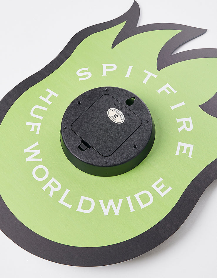 HUF x Spitfire Bighead Clock - HUF Green