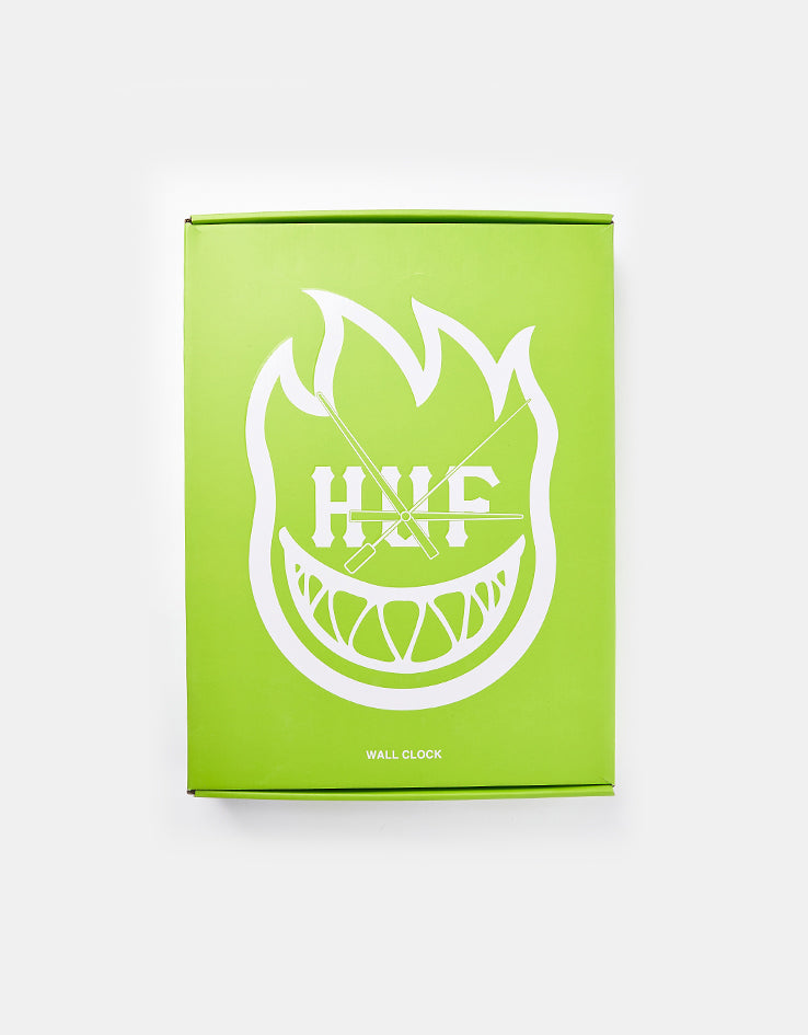 HUF x Spitfire Bighead Clock - HUF Green