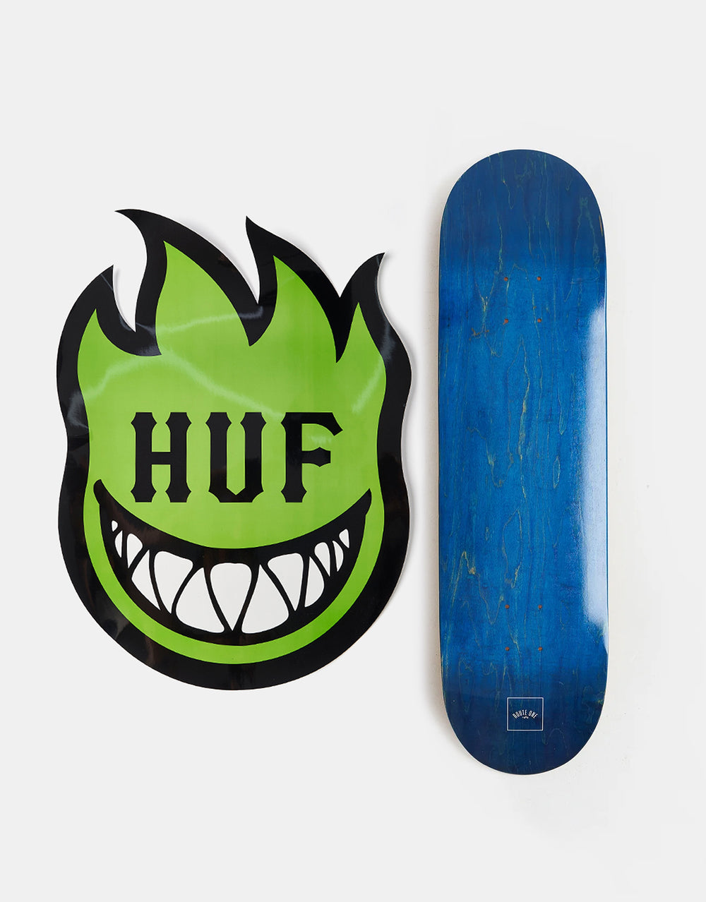 HUF x Spitfire XL Bighead Sticker - HUF Green