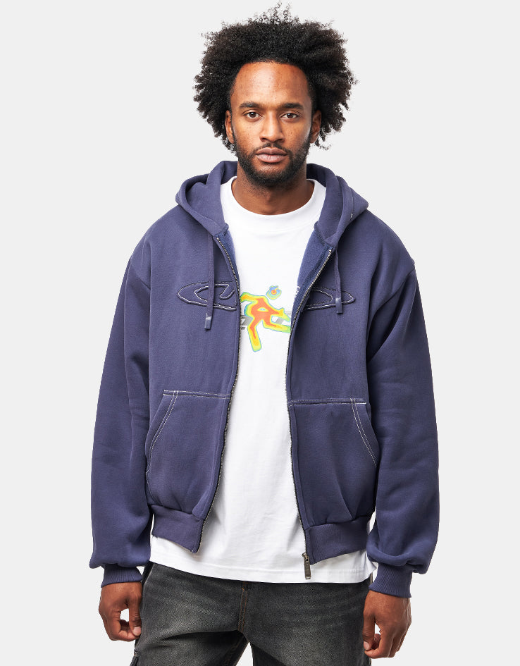 ICHPIG Optic Zip-Up Hoodie - Ink