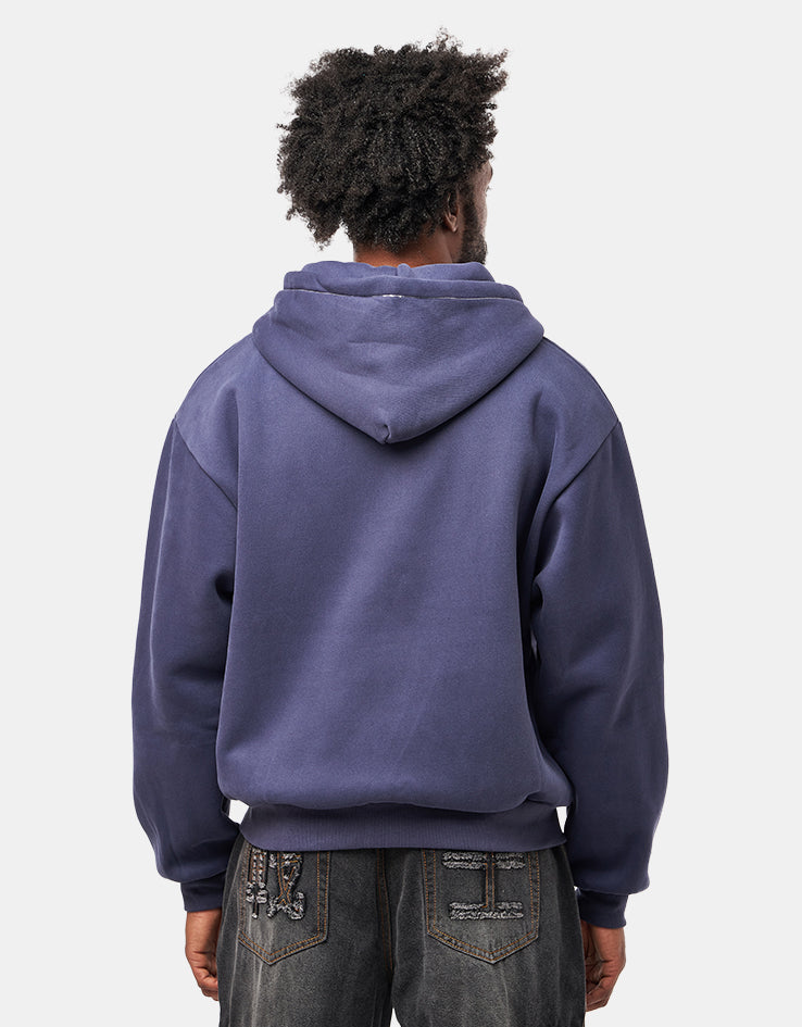 ICHPIG Optic Zip-Up Hoodie - Ink