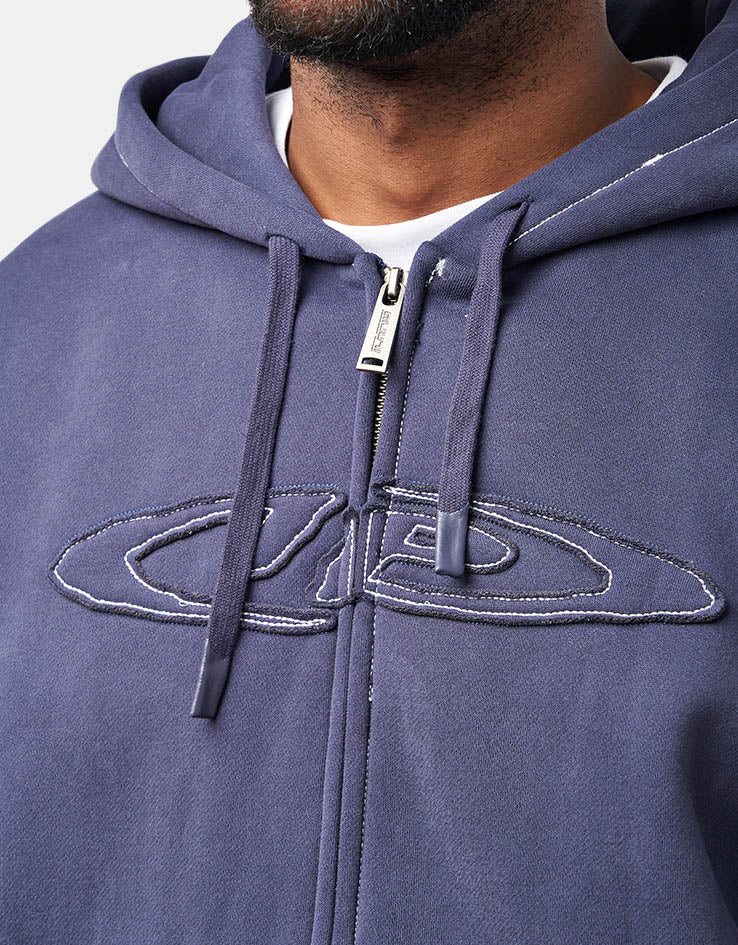 ICHPIG Optic Zip-Up Hoodie - Ink