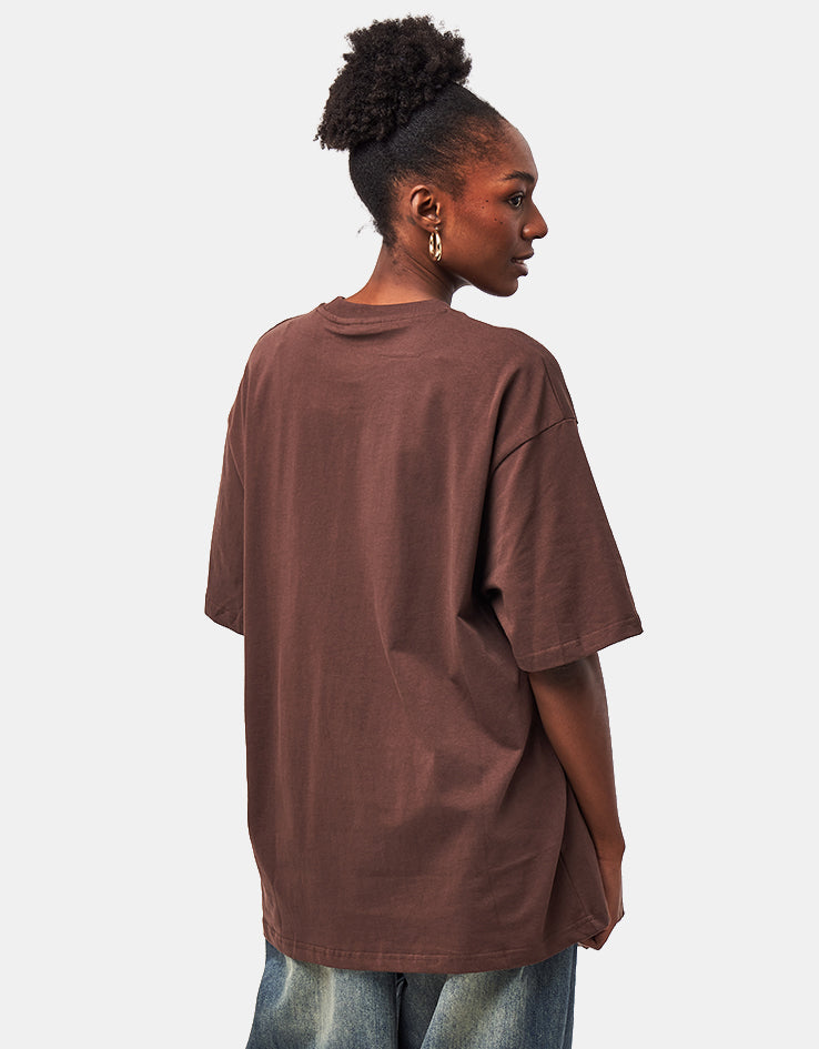 Butter Goods Warped T-Shirt - Chestnut