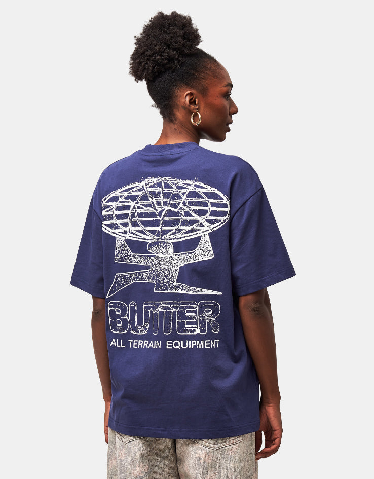 Butter Goods Terrain T-Shirt - Midnight