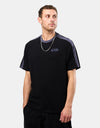 Butter Goods Abseil Panel T-Shirt - Black/Slate