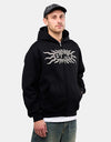 Butter Goods Solar Zip-Thru Hoodie - Black