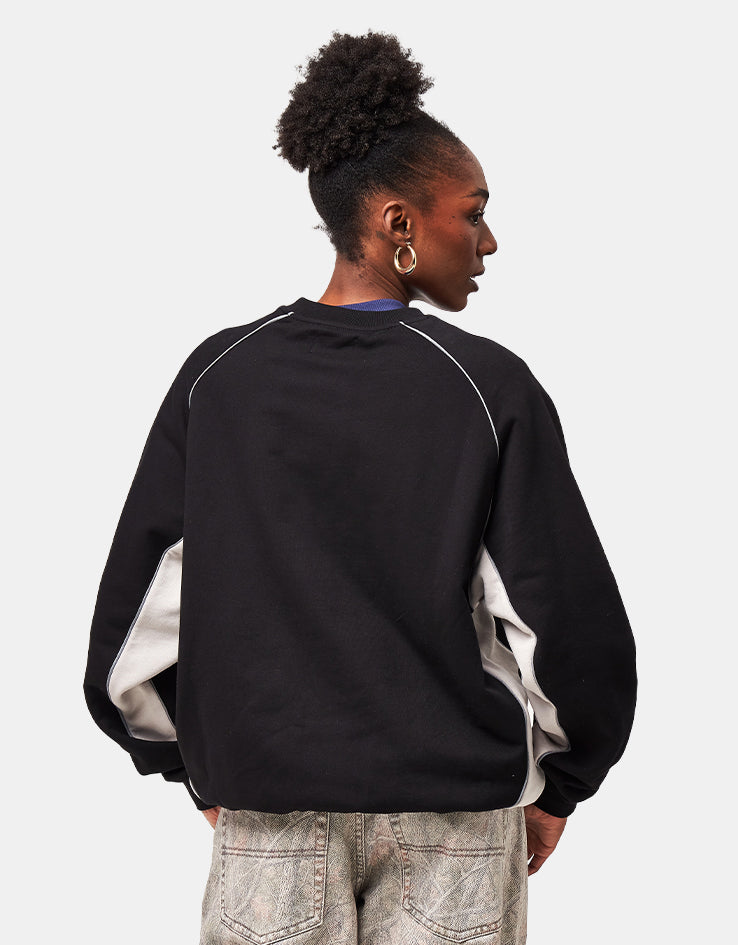Butter Goods Match Crewneck - Black