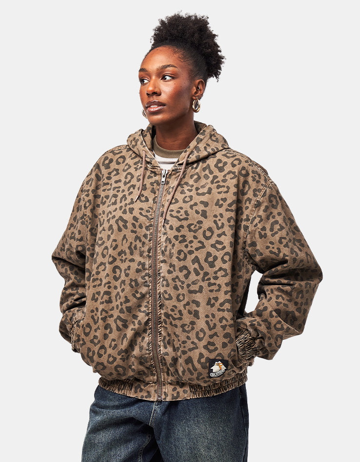 Butter Goods Insulated Work Jacket - Leopard