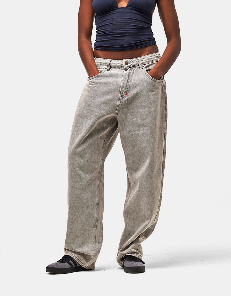 Butter Goods Solar Fade Denim Jeans - Grey Wash