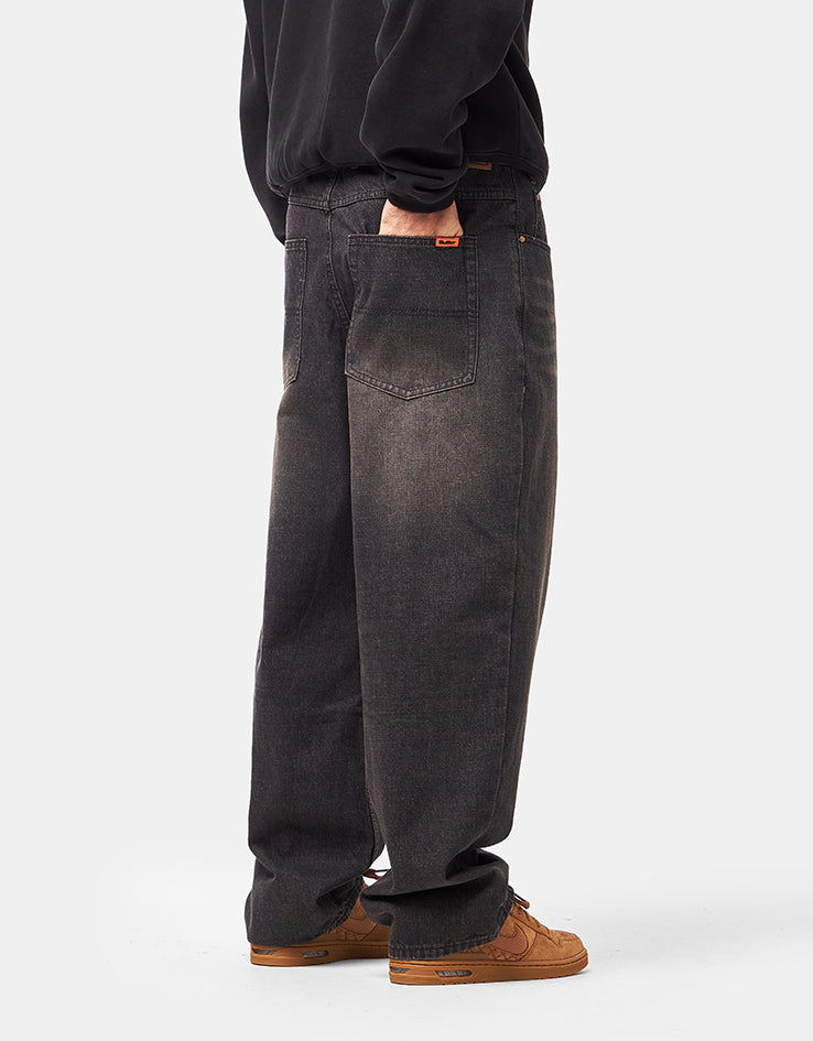 Butter Goods Baggy Denim Jeans - Slub Black