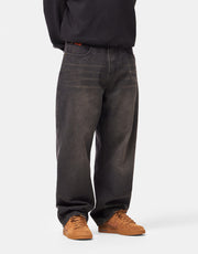 Butter Goods Baggy Denim Jeans - Slub Black