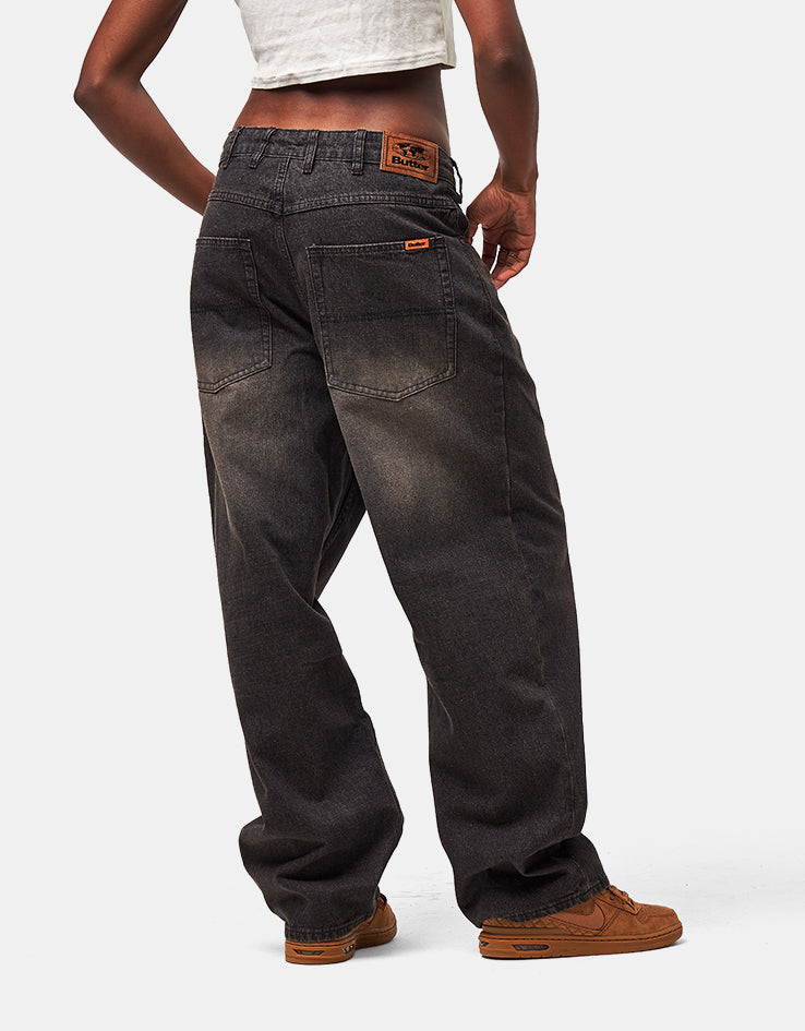 Butter Goods Baggy Denim Jeans - Slub Black