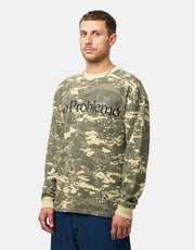 No Problemo Forest Waffle L/S T-Shirt - Sand