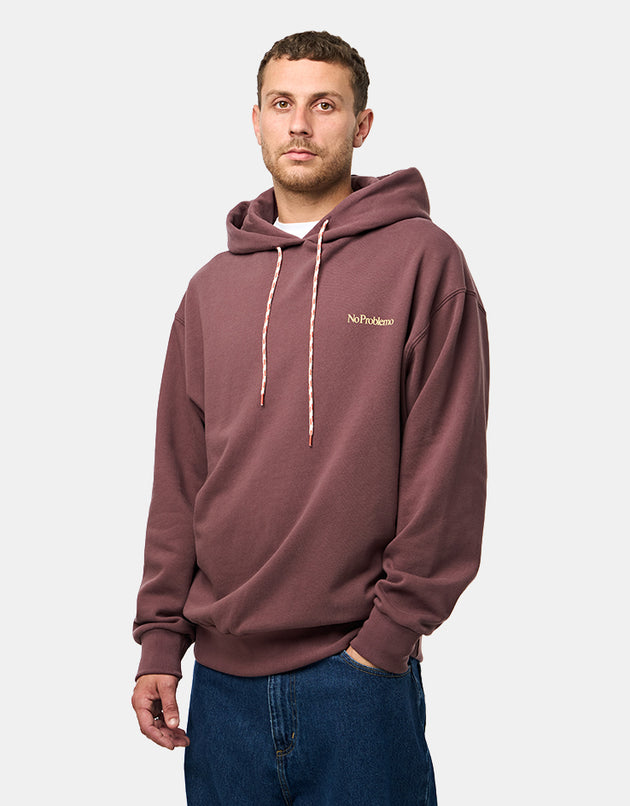 No Problemo Mini Problemo Pullover Hoodie - Brown