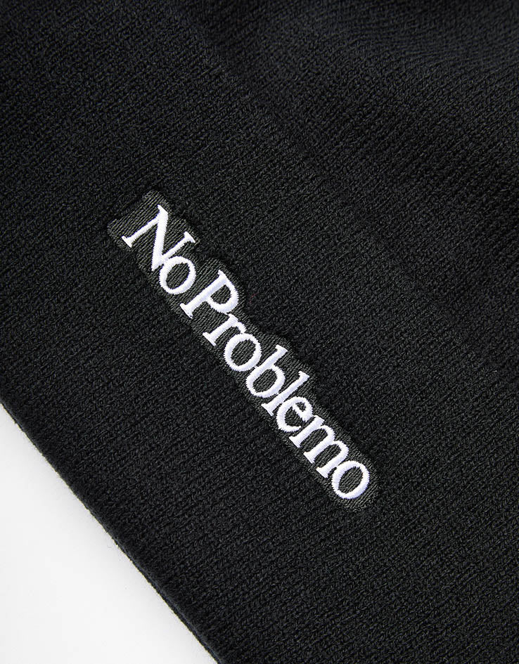 No Problemo Mini Problemo Beanie - Black
