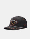 Dark Seas Bronco Snapback Cap - Black