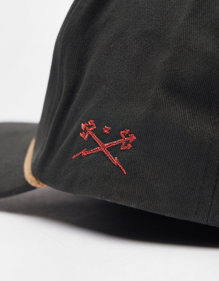 Dark Seas Reyes Snapback Cap - Black