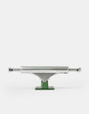 Slappy ST1 Hollow Lights Skateboard Trucks - Polished/Gunmetal Green (Pair)