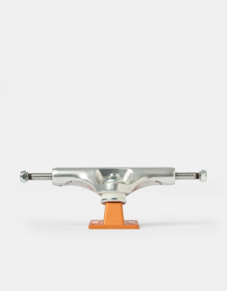 Slappy ST1 Hollow Lights Skateboard Trucks - Polished/Burnt Orange (Pair)