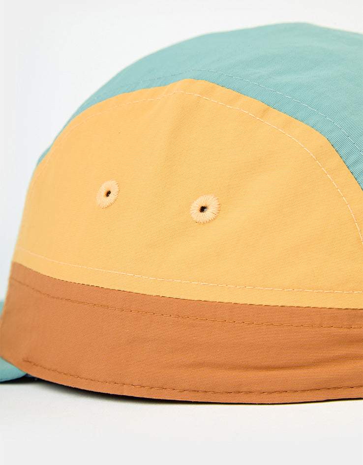 Cotopaxi Zen Garden Tech 5 Panel Cap - Tide Pool/Everglade