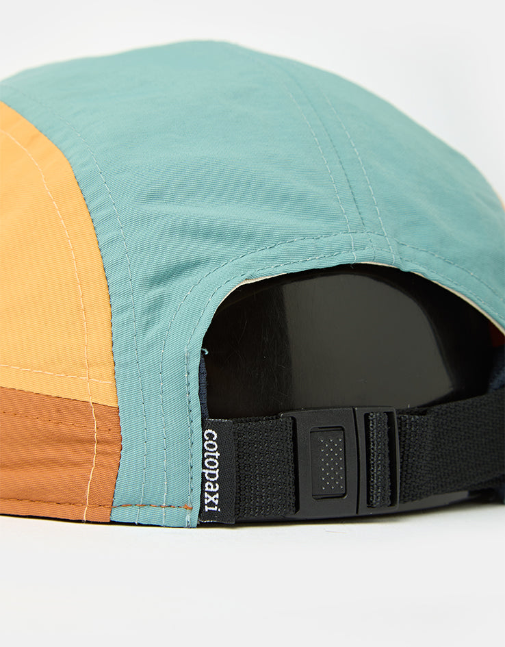 Cotopaxi Zen Garden Tech 5 Panel Cap - Tide Pool/Everglade
