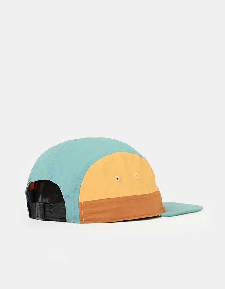 Cotopaxi Zen Garden Tech 5 Panel Cap - Tide Pool/Everglade