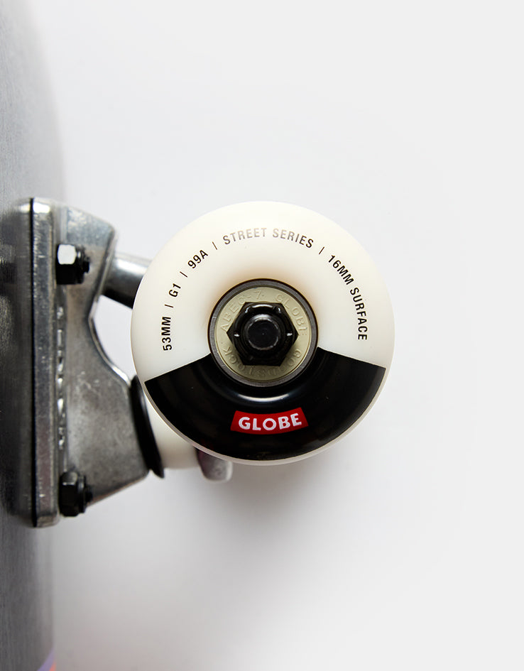 Globe G1 Master of Chaos Black Cat Complete Skateboard - 8"