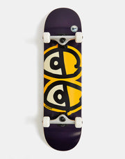 Krooked Glow Eyes Complete Skateboard - 8.25"