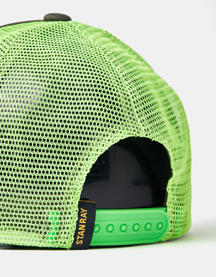 Stan Ray Trucker Cap - Peat/Lime