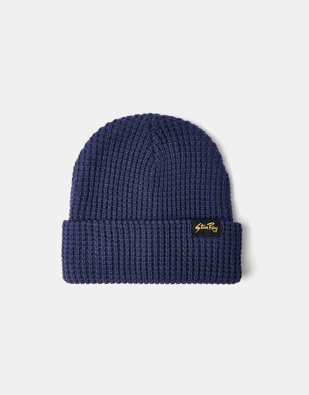 Stan Ray Waffle Beanie - Navy