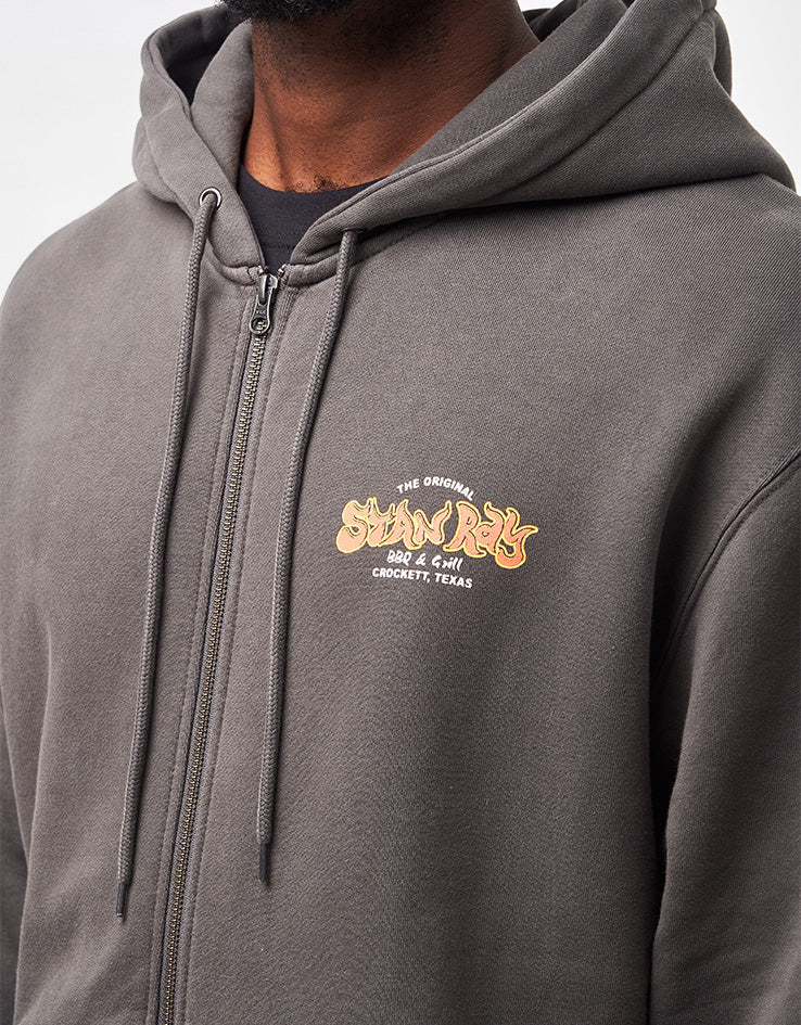 Stan Ray BBQ Zip Hoodie - Raven Black