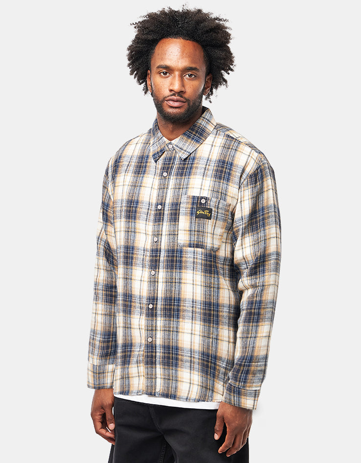 Stan Ray Flannel Shirt - Navy Plaid