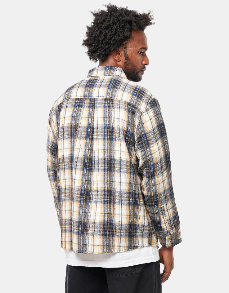 Stan Ray Flannel Shirt - Navy Plaid