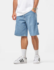 Stan Ray Big Job Shorts - Mid Stone Denim