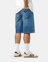 Stan Ray Wide 5 Shorts - 70s Stone Denim