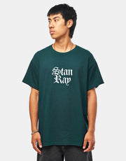 Stan Ray Olde Script T-Shirt - Botanical Green