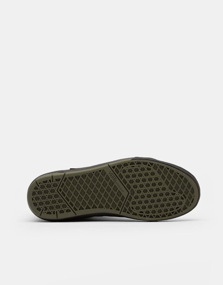 Vans Skate Old Skool Wafflecup Shoes - (Willow) Green/Black